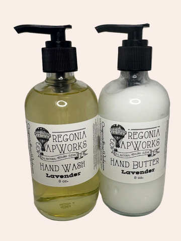 Lavender Hand Set
