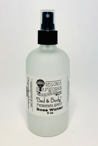 'Bed and Body' Freshener Spray - Rose Water